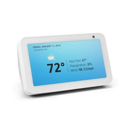 Echo Show 5 -- Smart display with Alexa  stay connected with video calling - Sandstone