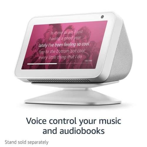 Echo Show 5 -- Smart display with Alexa  stay connected with video calling - Sandstone