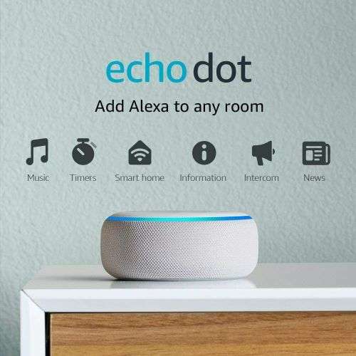 Echo Dot (3rd Gen) - IN STOCK-Ready to ship- Smart speaker with Alexa  Sandstone