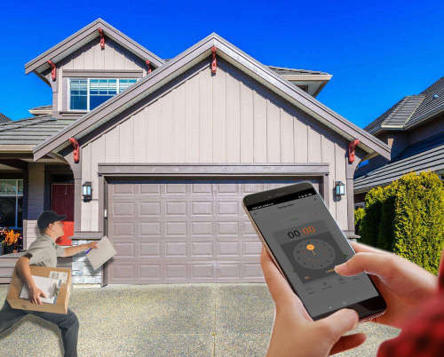 WiFi Smart Garage opener - Convert your existing Gate/Garage Motor to a smart motor-Works with Alexa