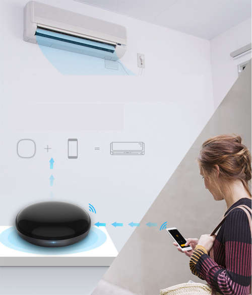 Smart WIFI RemoteControl for Infra Red devices-Ask Alexa/Google to control your TV,Air Con etc