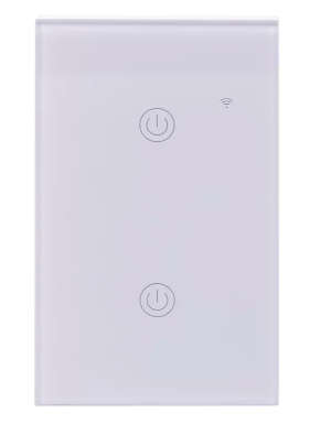 Smart Wi-Fi Light Switch 2 Gang  works with Alexa now with 2 way switching