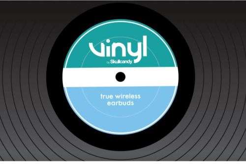 Skullcandy VINYL by Skullcandy True Wireless Bluetooth Earbuds - Black