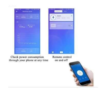 Smart WiFi Geyser timer-eWelink app -NEW -  with energy metering - compatible with Sonoff products
