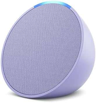 New 2023 Model I Echo Pop with Alexa I Lavender Bloom I Full sound compact smart speaker