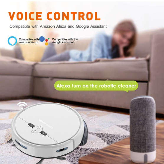 Robot Vacuum Cleaner , Mop and sweeper- STORE DEMO  - Auto Self-Charging Robotic -Tuya / Smart Life