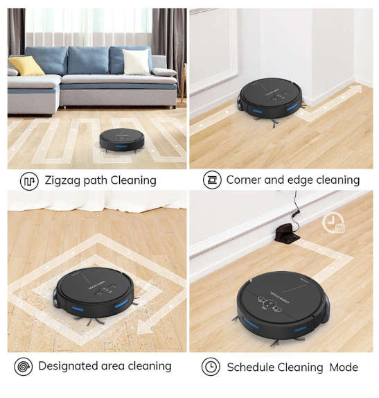 Robot Vacuum Cleaner , Mop and sweeper- STORE DEMO  - Auto Self-Charging Robotic -Tuya / Smart Life