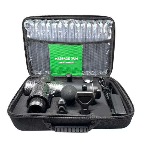 Massage Gun for Athletes - 30 Speeds - 10 Heads - Professional Deep Tissue