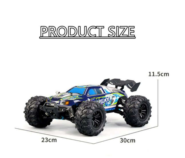 SCY-16101 Rapidly RC car Monster truck 4x4 2.4Ghz RTR 1 Battery bundle