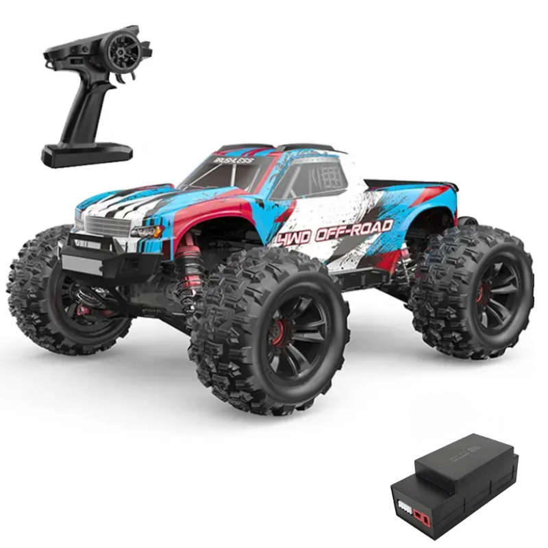 MJX Hyper Go 16208 RC Brushless 4x4 Monster Truck 2S Lipo  1/16 scale 2.4GHz - 3S lipo Compatible