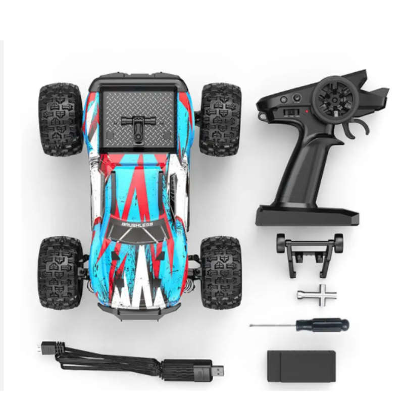 MJX Hyper Go 16208 RC Brushless 4x4 Monster Truck 2S Lipo  1/16 scale 2.4GHz - 3S lipo Compatible