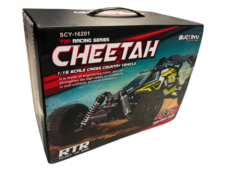 SCY-16201 Cheetah RTR 1/16 2.4GHz 4WD Brushed Buggy /Truggy - NEW - Hobby Grade