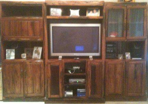 Railway Sleeper wall unit