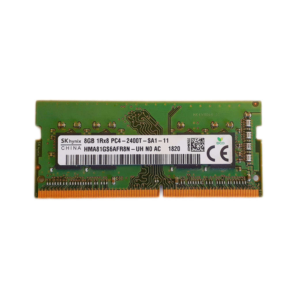 SK Hynix 8GB DDR4 1Rx8 PC4-2400T HMA81GS6AFR8N-UH SO-DIMM Laptop RAM Memory