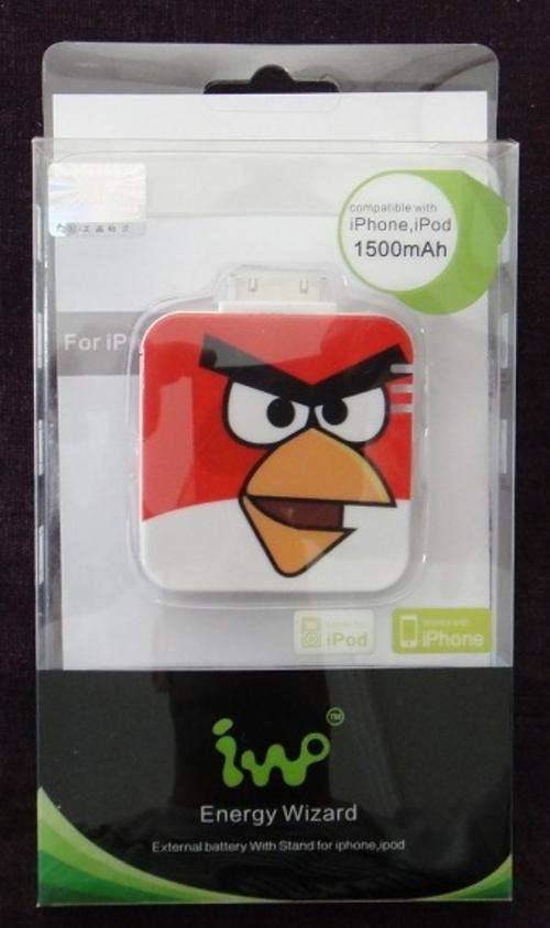 Energy Wizard Angry Birds External Portable Charger For iPhone,iPad and iPod.