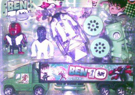 Ben 10 set truck and play watch
