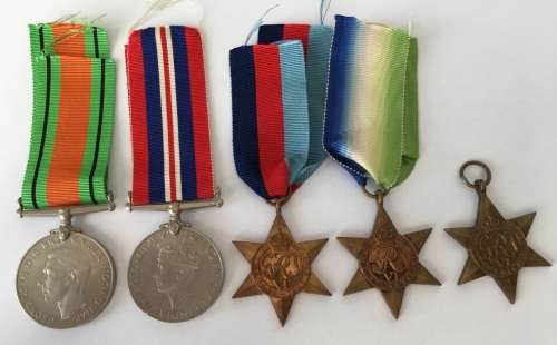 WW2 Medal Group Unnamed
