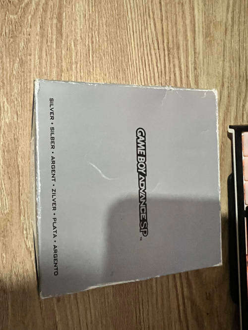 Gameboy Advance SP (AGS-001) with box and manuals