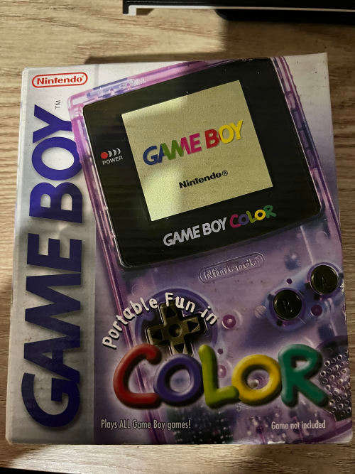 Gameboy Color with box and manuals