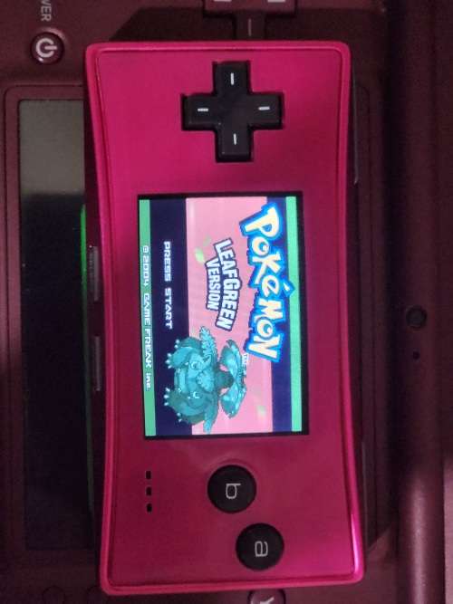 Gameboy Micro Pink