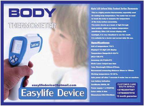 Digital LCD Infrared Baby Forehead Surface Thermometer