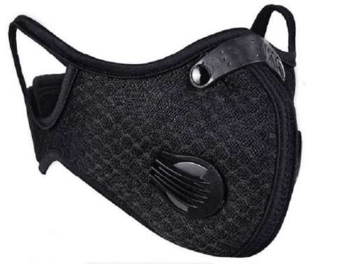 Face Mask with Double Air Valves