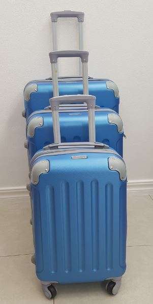 Suitcases at Factory Prices @ only R999 - (3 Piece Set) Blue, Pink, Silver, Maroon, Purple, Black