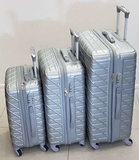 Suitcases : ABS 3 Piece Suitcase Set @ only R960 Various Colors