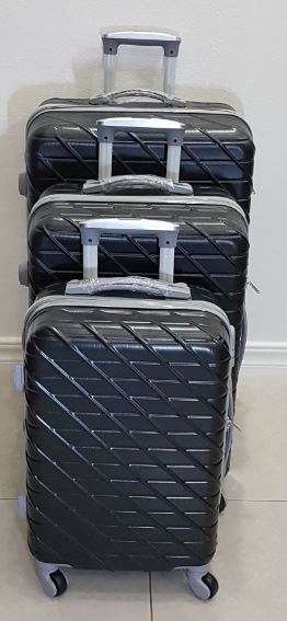 Suitcases : ABS 3 Piece Suitcase Set @ only R960 Various Colors