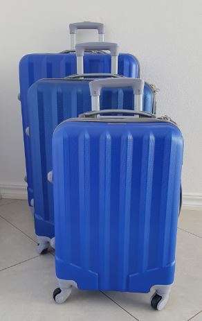 Suitcases : ABS Hard Shell 29inch  @ R1099 (3 Piece Set) Gold, Blue, Maroon , Silver, Purple, Black