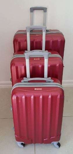 Suitcases : ABS Hard Shell 29inch  @ R1099 (3 Piece Set) Gold, Blue, Maroon , Silver, Purple, Black