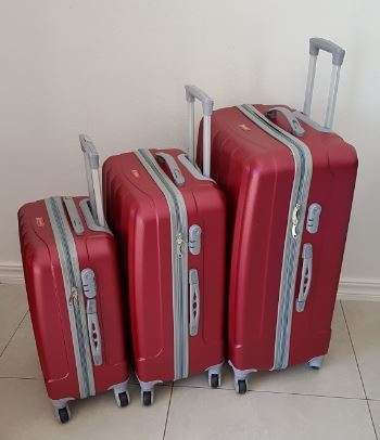 Suitcases : ABS Hard Shell 29inch  @ R1099 (3 Piece Set) Gold, Blue, Maroon , Silver, Purple, Black