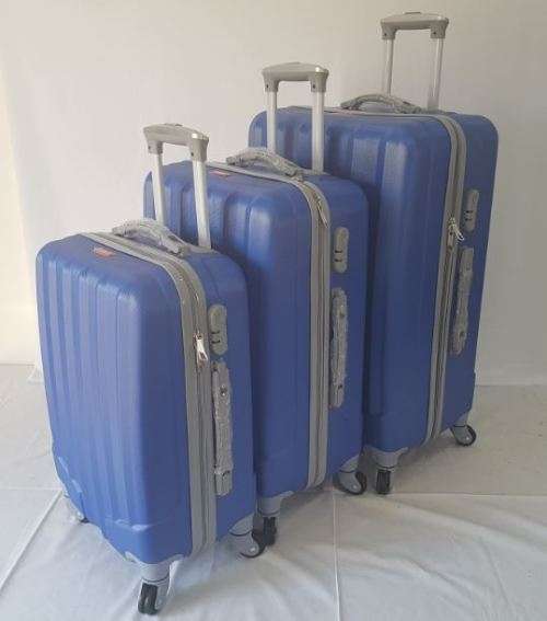 Suitcases : ABS Hard Shell 29inch  @ R1109 (3 Piece Set) Gold, Blue, Maroon , Silver, Purple, Black