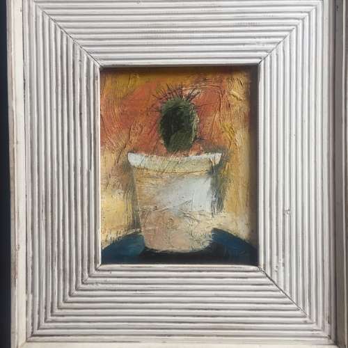 VERY OLD PAINTING SIGNED MULLA DATED 79 NICELY FRAMED