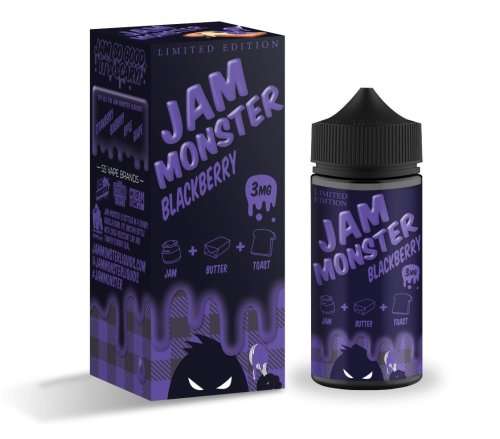 ***!JAM MONSTER - BLACKBERRY 100ML 3MG!***