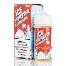 ***!ICE MONSTER - STRAWMELON APPLE 100ML 3MG!***