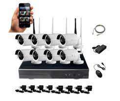 HD 8 Channel 720P Wireless IP Camera System
