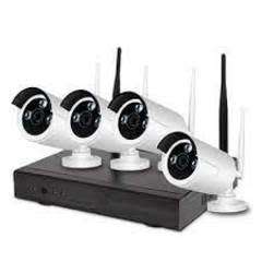 HD 4 Channel 4K Wireless IP Camera CCTV Security Surveillance System NVR KIT5G Network