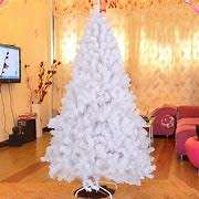 1.8m Christmas Artificial Tree with Metal Stand (White)