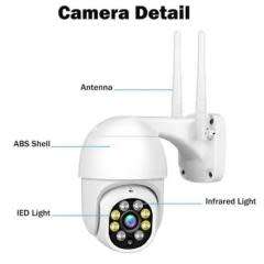 1080P Outdoor 5G WiFi IP Camera Security Surveillance Two-Way Audio Waterproof