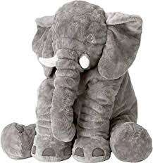 Stuffed Elephant Plush Pillow