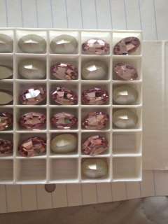 Swarovski Crystal Oval 14x10mm Light Amethyst Setting Stone