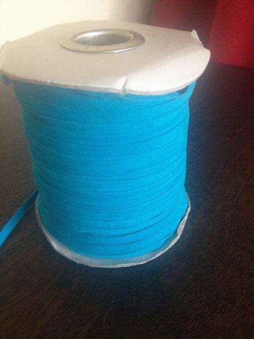 Faux leather cord Turquoise 5mm - 5 meters