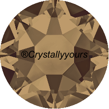 Swarovski Crystal Bronze Shade SS20 Rhinestone 4.6mm Hotfix - 144pcs