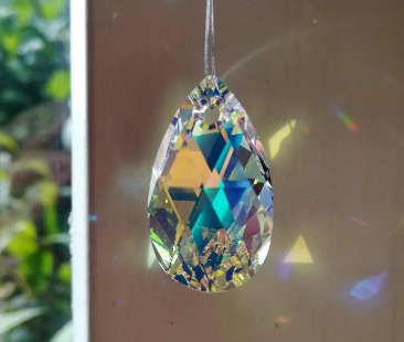 SunCatcher made with 38mm Swarovski® Crystal Prism