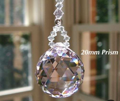 SunCatcher with Swarovski® Crystal Chandelier Drop 20mm