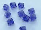 Swarovski crystal 6mm Tanzanite Top Drilled Bead (10)