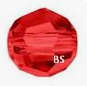 Swarovski Bead 5000 round Light Siam 4mm (24)