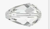 Swarovski  10mm Crystal Clear Teardrop Bead