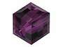 Swarovski Crystal Bead Square Block 8mm Amethyst R13.53